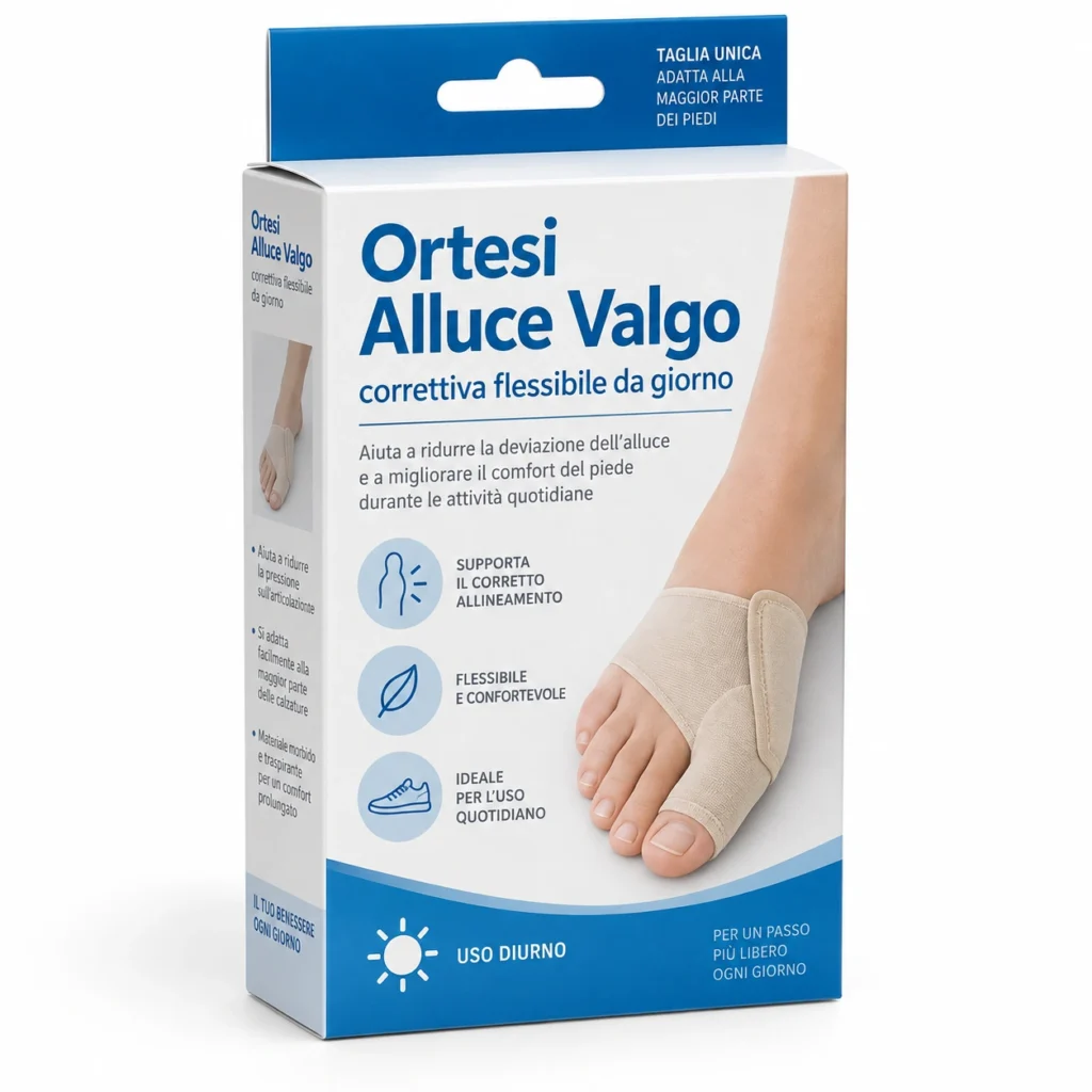 ortesi alluce valgo