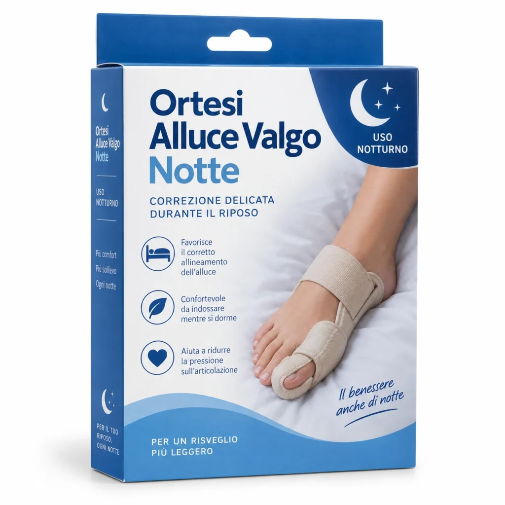 ortesi alluce valgo