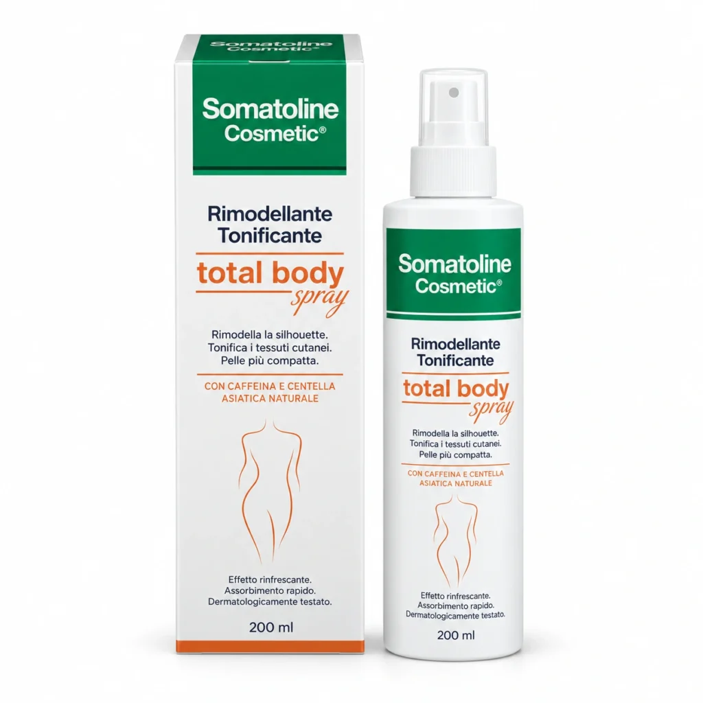 somatoline rimodellante tonificante total body spray